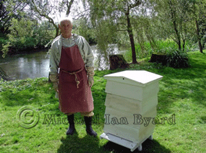 Michael as Bee-keeping Vicar